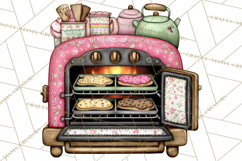 Christmas Sweets Wonderland Clipart, Holiday Candy PNG Product Image 2