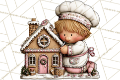 Christmas Sweets Wonderland Clipart, Holiday Candy PNG Product Image 3