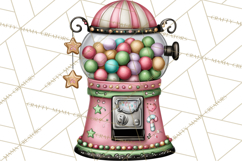 Christmas Sweets Wonderland Clipart, Holiday Candy PNG Product Image 2