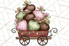 Christmas Sweets Wonderland Clipart, Holiday Candy PNG Product Image 4