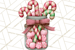 Christmas Sweets Wonderland Clipart, Holiday Candy PNG Product Image 5