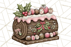 Christmas Sweets Wonderland Clipart, Holiday Candy PNG Product Image 3