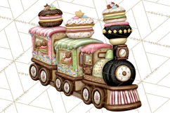 Christmas Sweets Wonderland Clipart, Holiday Candy PNG Product Image 3