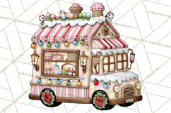 Christmas Sweets Wonderland Clipart, Holiday Candy PNG Product Image 4