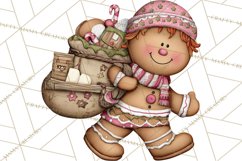 Christmas Sweets Wonderland Clipart, Holiday Candy PNG Product Image 4