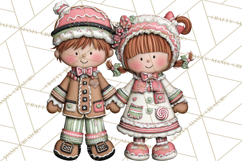 Christmas Sweets Wonderland Clipart, Holiday Candy PNG Product Image 3