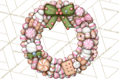 Christmas Sweets Wonderland Clipart, Holiday Candy PNG Product Image 3
