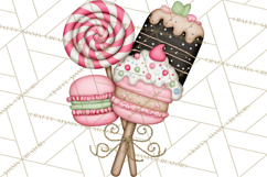Christmas Sweets Wonderland Clipart, Holiday Candy PNG Product Image 3