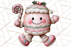 Christmas Sweets Wonderland Clipart, Holiday Candy PNG Product Image 3