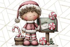 Christmas Sweets Wonderland Clipart, Holiday Candy PNG Product Image 5