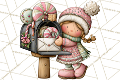 Christmas Sweets Wonderland Clipart, Holiday Candy PNG Product Image 4