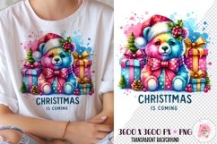 Christmas Sublimation Design, Christmas Sublimation Png, Bear Png