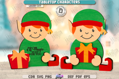 Christmas Tabletop Characters Laser Cut Bundle, Greetings Product Image 3