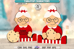 Christmas Tabletop Characters Laser Cut Bundle, Greetings Product Image 12