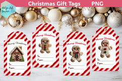 Christmas Gift Tags Printable, Latch Hook Yarn PNG Product Image 1