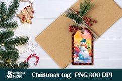 Christmas gift tags printable | Snowman gift tag