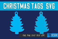 Christmas Tags SVG Design|Christmas Gift Decoration SVG | Product Image 10