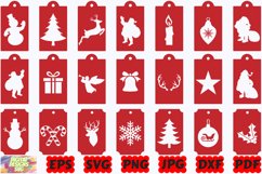 Christmas Tags SVG | Christmas Gift Tag SVG | Gift Tag SVG Product Image 1