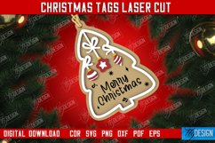 Personalized Christmas Tag | Gift Tags | Christmas Gift Card Product Image 1