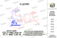 Christmas Tags Bundle Laser Cut. Christmas Tree Decor SVG Product Image 5