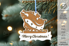 Christmas Tags Bundle Laser Cut. Christmas Tree Decor SVG Product Image 10