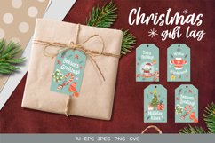 Lovely Christmas Sayings Gift Tags - Set of 4 Variations Product Image 1