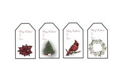 Warm Christmas Wishes Card/Project Creator JPG PNG Files Product Image 6