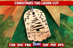 Christmas Tag | Gift Tags | Christmas Gift | Holidays | CNC Product Image 1