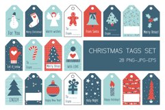 Christmas and New Year tags for gifts Product Image 1