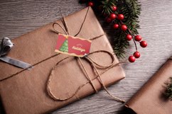 Vintage Christmas Tags Canva Template Product Image 4