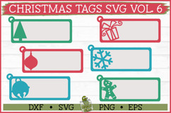 Christmas Tags SVG Vol 6 Product Image 1