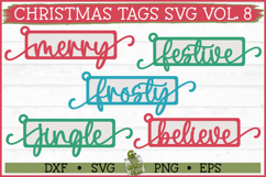 Christmas Tags SVG Vol 8 Product Image 1