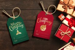 Christmas gift tags JPG PNG. Printable Christmas name labels Product Image 3