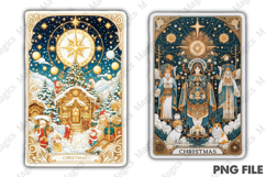 Christmas Tarot Card PNG Files Product Image 1