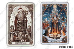Christmas Tarot Card PNG Files Product Image 1