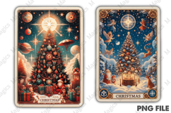 Christmas Tarot Card PNG Files Product Image 1