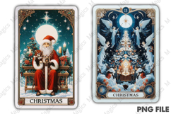 Christmas Tarot Card PNG Product Image 1