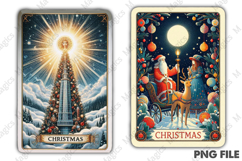 Christmas Tarot Card PNG Files Product Image 1