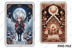 Christmas Tarot Card PNG Files Product Image 1