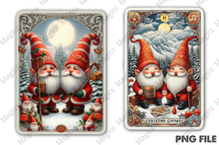 Christmas Tarot Card PNG | Christmas Printable Design Product Image 1