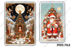 Christmas Tarot Card PNG Files Product Image 1