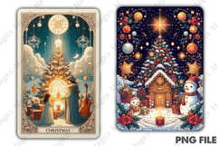 Christmas Tarot Card PNG Files Product Image 1