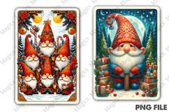 Christmas Tarot Card PNG | Christmas Printable Design Product Image 1