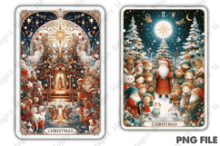 Christmas Tarot Card PNG Files Product Image 1