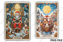 Christmas Tarot Card PNG Files Product Image 1