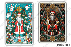 Christmas Tarot Card PNG Files Product Image 1