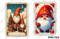 Christmas Tarot Card PNG | Christmas Printable Design Product Image 1