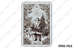 Christmas Tarot Card PNG Files Product Image 1