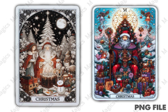 Christmas Tarot Card PNG Files Product Image 1