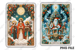 Christmas Tarot Card PNG Files Product Image 1
